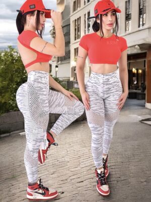 Leggings Microperforados